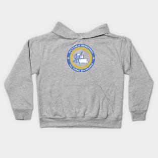 With Great Stubborness All Things Are Possible Kids Hoodie